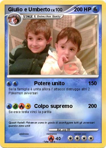 Pokemon Giulio e Umberto