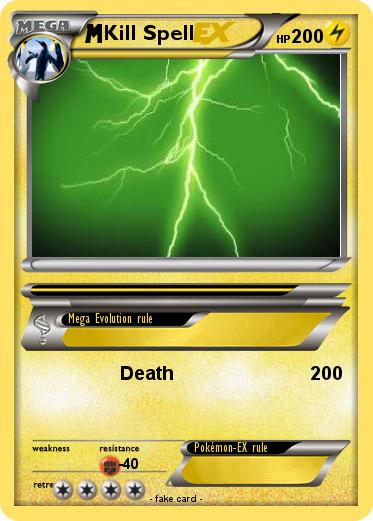 Pokemon Kill Spell