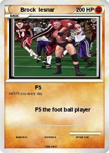 Pokemon Brock  lesnar