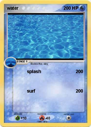 Pokemon water