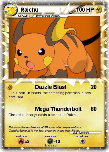 Pokemon Raichu