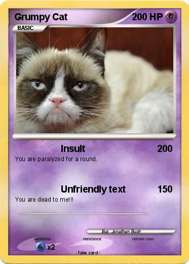 Pokemon Grumpy Cat