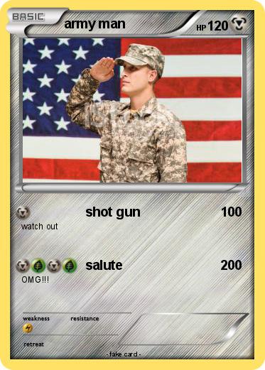 Pokemon army man