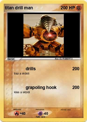 Pokemon titan drill man