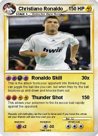 Pokemon Christiano Ronaldo
