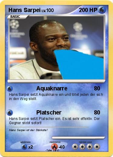 Pokemon Hans Sarpei