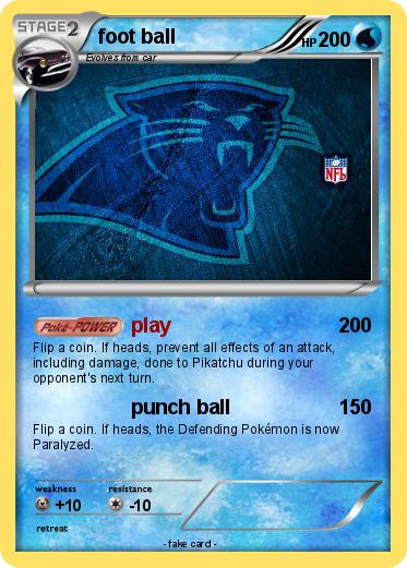 Pokemon foot ball