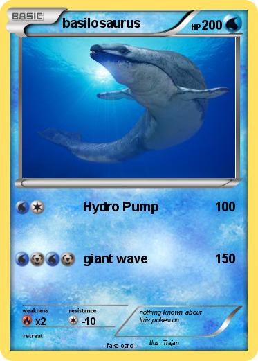Pokemon basilosaurus