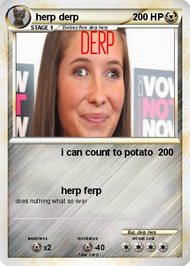 Pokemon herp derp