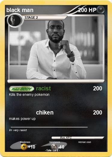 Pokemon black man