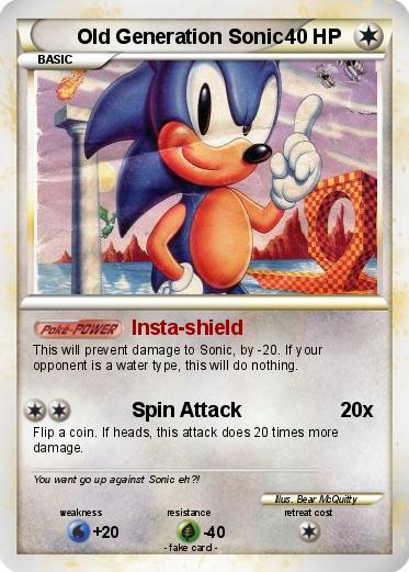 Pokemon Old Generation Sonic