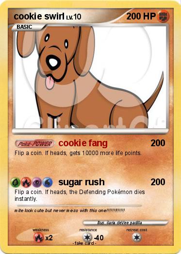 Pokemon cookie swirl