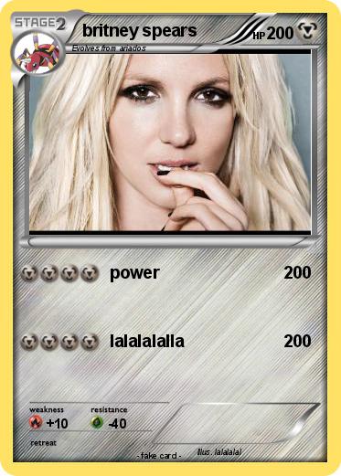 Pokemon britney spears