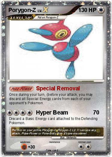Pokemon Porygon-Z
