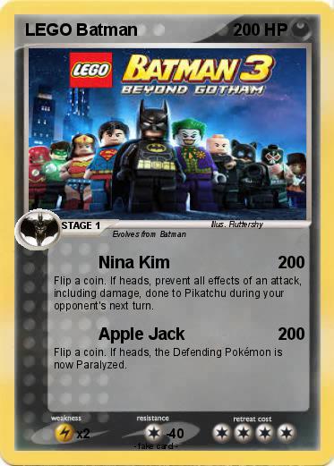 Pokemon LEGO Batman