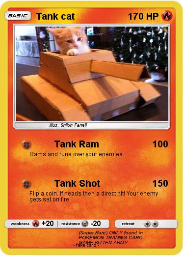 Pokemon Tank cat