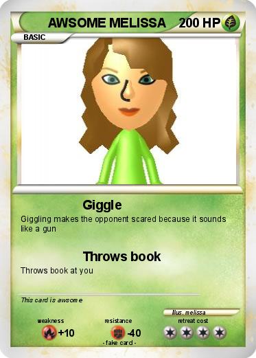 Pokemon AWSOME MELISSA