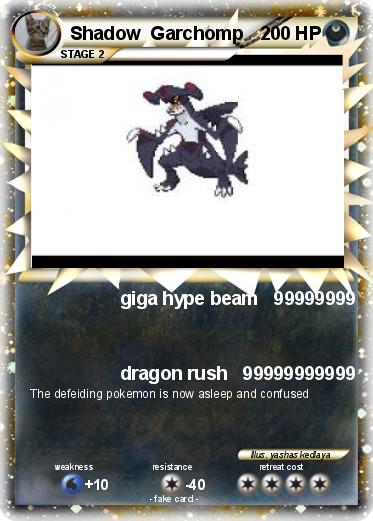 Pokemon Shadow  Garchomp