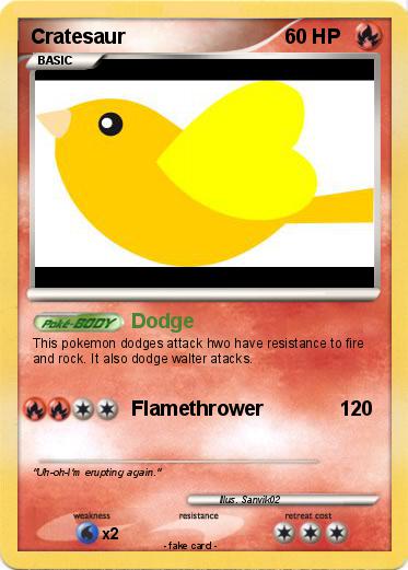 Pokemon Cratesaur