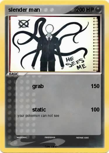 Pokemon slender man