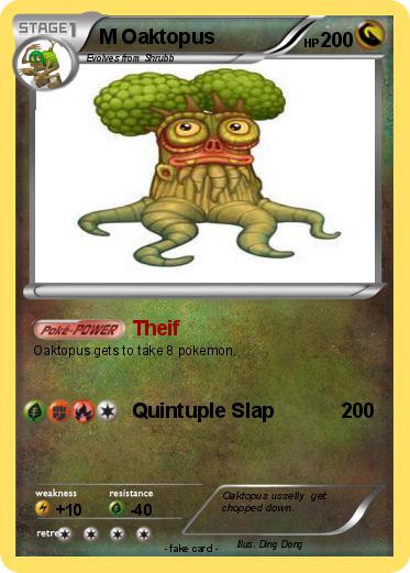 Pokemon M Oaktopus