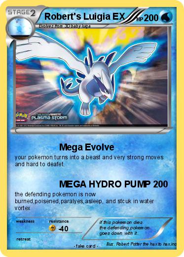 Pokemon Robert's Luigia EX