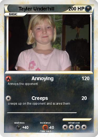 Pokemon Tayler Underhill