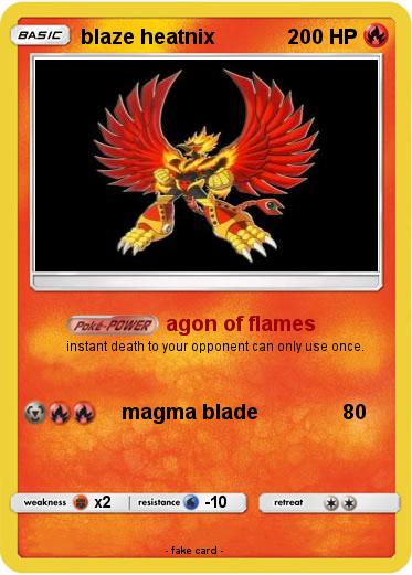 Pokemon blaze heatnix