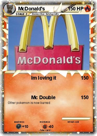 Pokemon McDonald's
