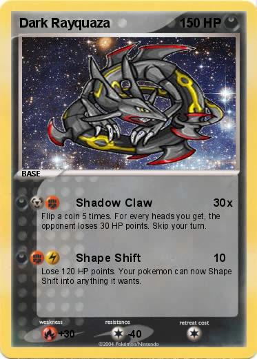 Pokemon Dark Rayquaza