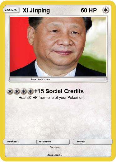 Pokemon Xi Jinping