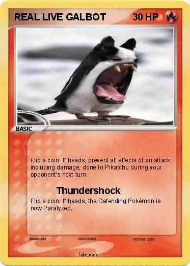 Pokemon REAL LIVE GALBOT