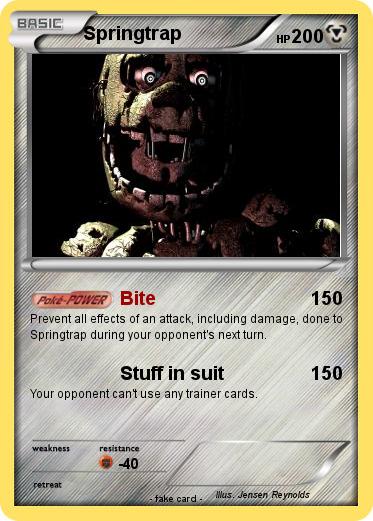 Pokemon Springtrap