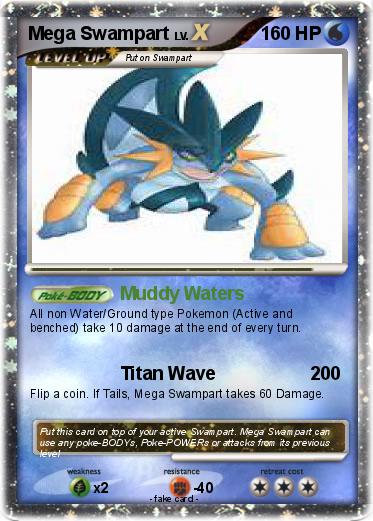 Pokemon Mega Swampart
