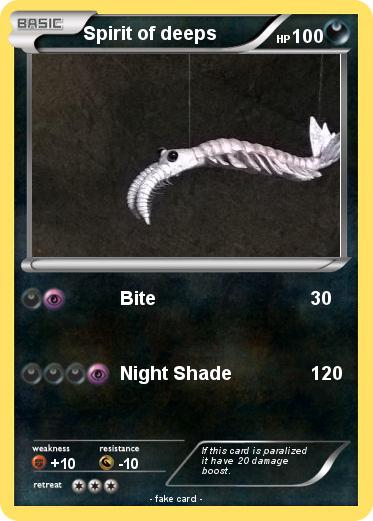 Pokemon Spirit of deeps