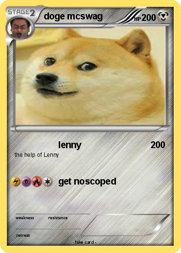 Pokemon doge mcswag