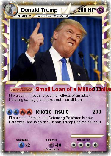 Pokemon Donald Trump