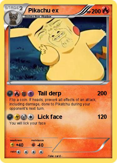 Pokemon Pikachu ex