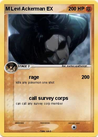 Pokemon M Levi Ackerman EX