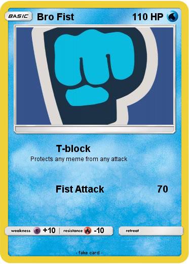 Pokemon Bro Fist