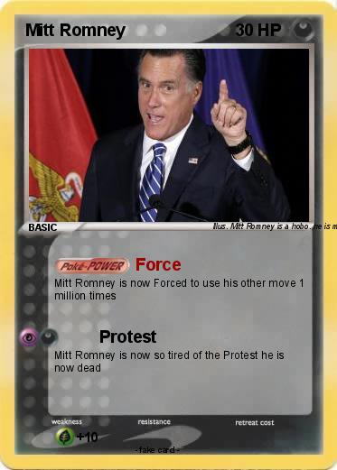 Pokemon Mitt Romney