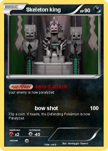 Pokemon Skeleton king