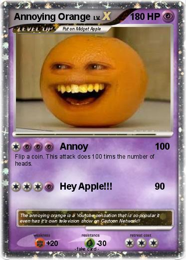 Pokemon Annoying Orange