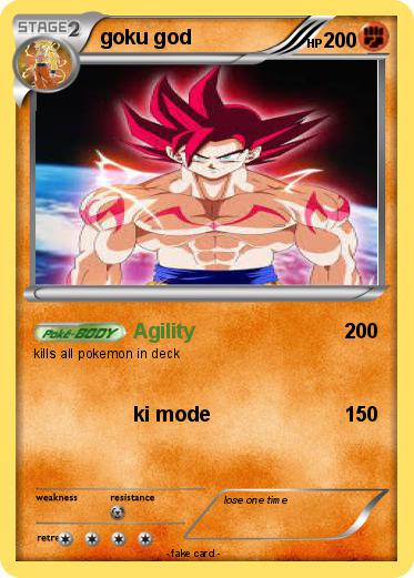 Pokemon goku god