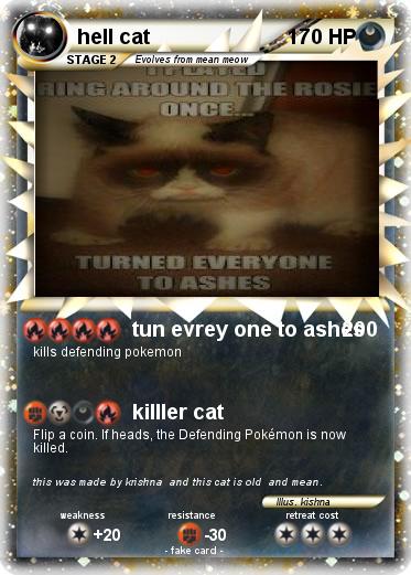 Pokemon hell cat