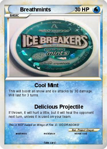Pokemon Breathmints