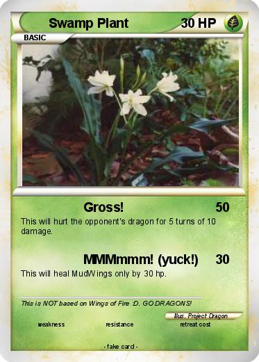 Pokemon Swamp Plant
