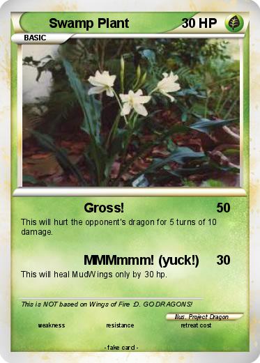 Pokemon Swamp Plant
