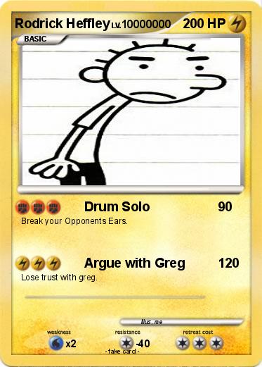 Pokemon Rodrick Heffley