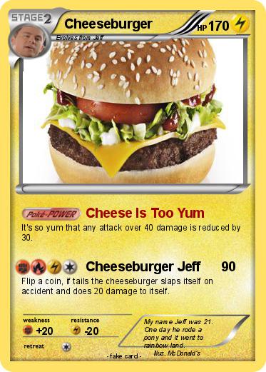 Pokemon Cheeseburger